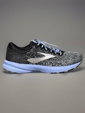 Brooks Launch 6 Women's Black/Gray/Blue Running Shoes Size 9B